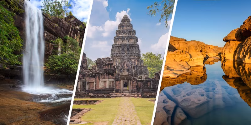 🚗Viaggio in libertà attraverso il cuore dell'Isaan – Tra vestigia reali, altipiani e tradizioni dimenticate